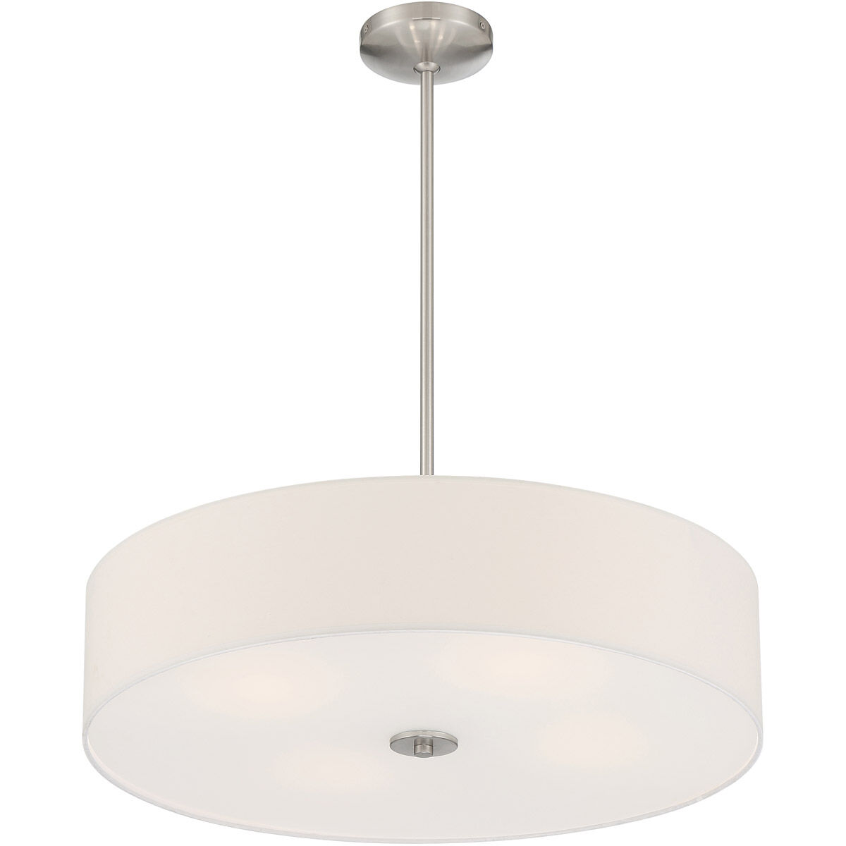 Mid Town LED 24 inch Brushed Steel Pendant Ceiling Light