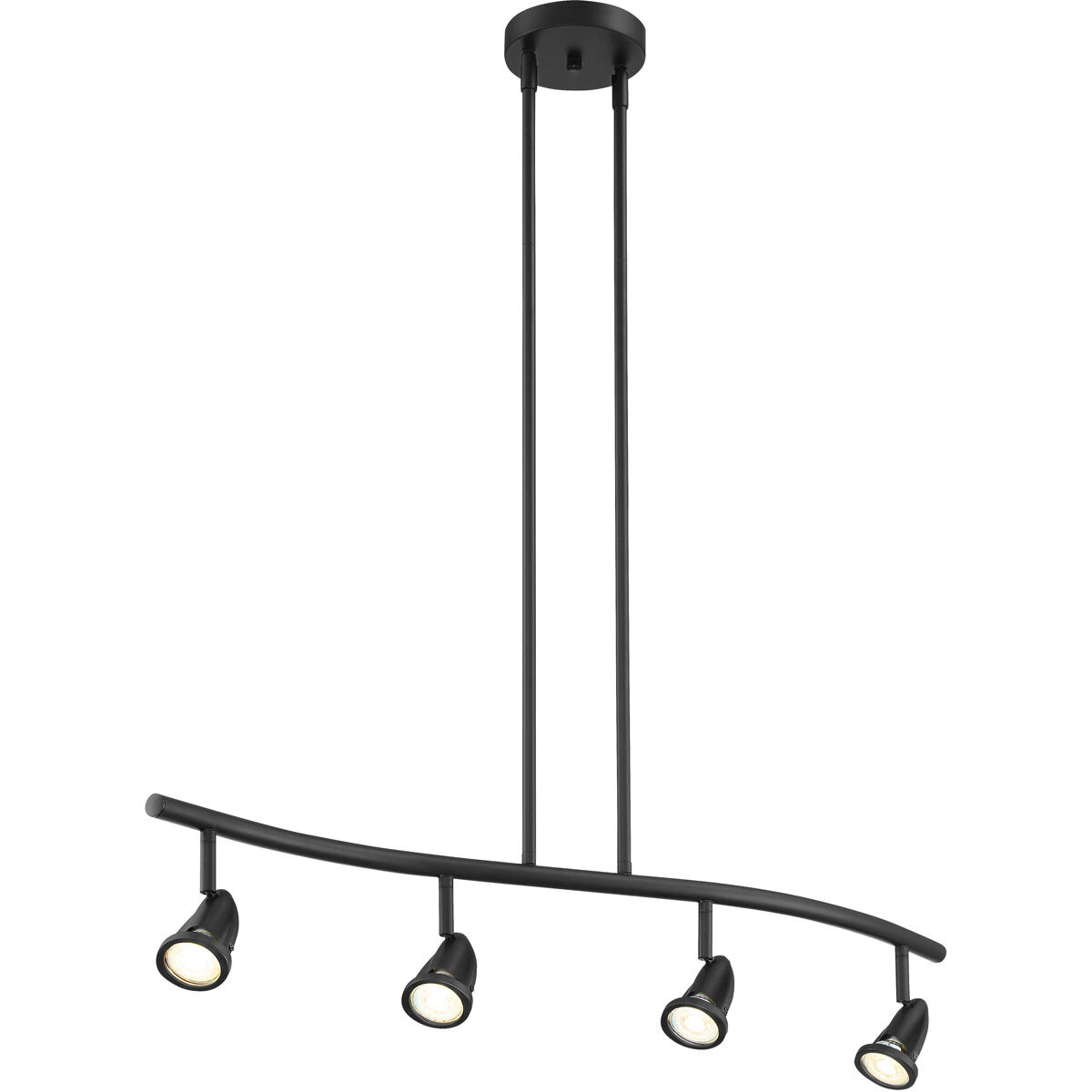 Cobra LED 8 inch Black Pendant - Spotlight Ceiling Light