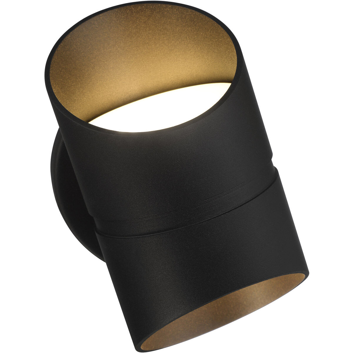 Marino LED 8 inch Black Outdoor Wall Sconce