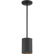 Pilson 5 inch Matte Black Pendant Ceiling Light