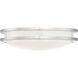 Sparc LED 14 inch Chrome Flush Mount Ceiling Light