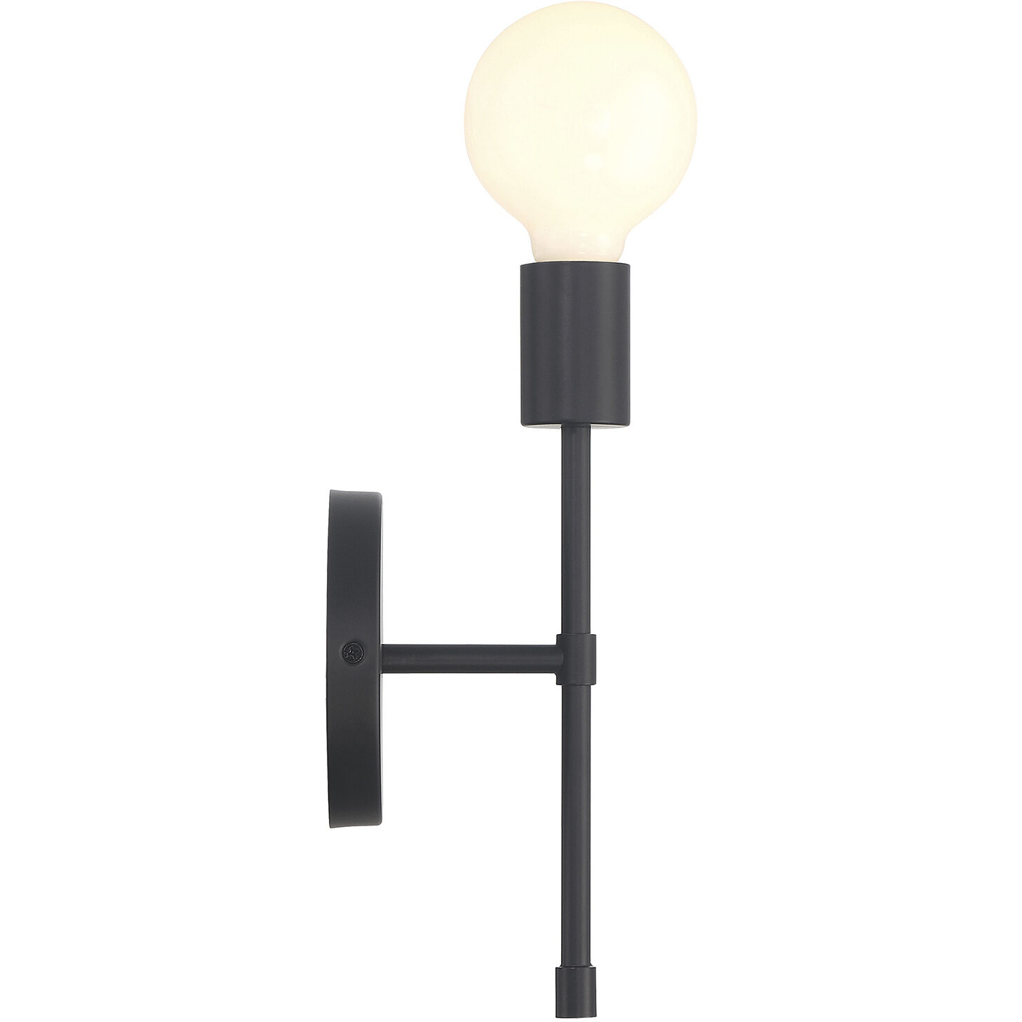 Iconic II G LED 5 inch Matte Black Wall Sconce Wall Light