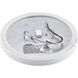 Jonny 7 inch White Flush Mount Ceiling Light