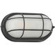 Nauticus Dual Mount 1 Light 6 inch Black Outdoor Wall Sconce
