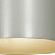 Poseidon LED 6 inch Satin Outdoor Wallwasher
