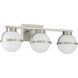 Emma 21.25 inch Brushed Steel Vanity/Bath Bar Wall Light