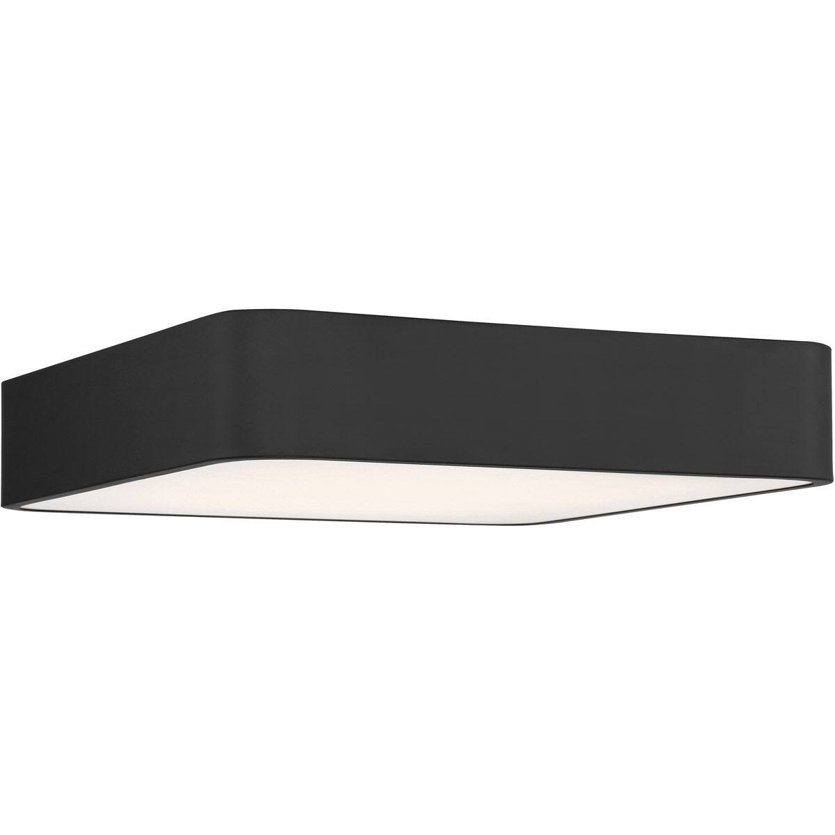 Granada LED 19.75 inch Black and White Flush Mount Ceiling Light