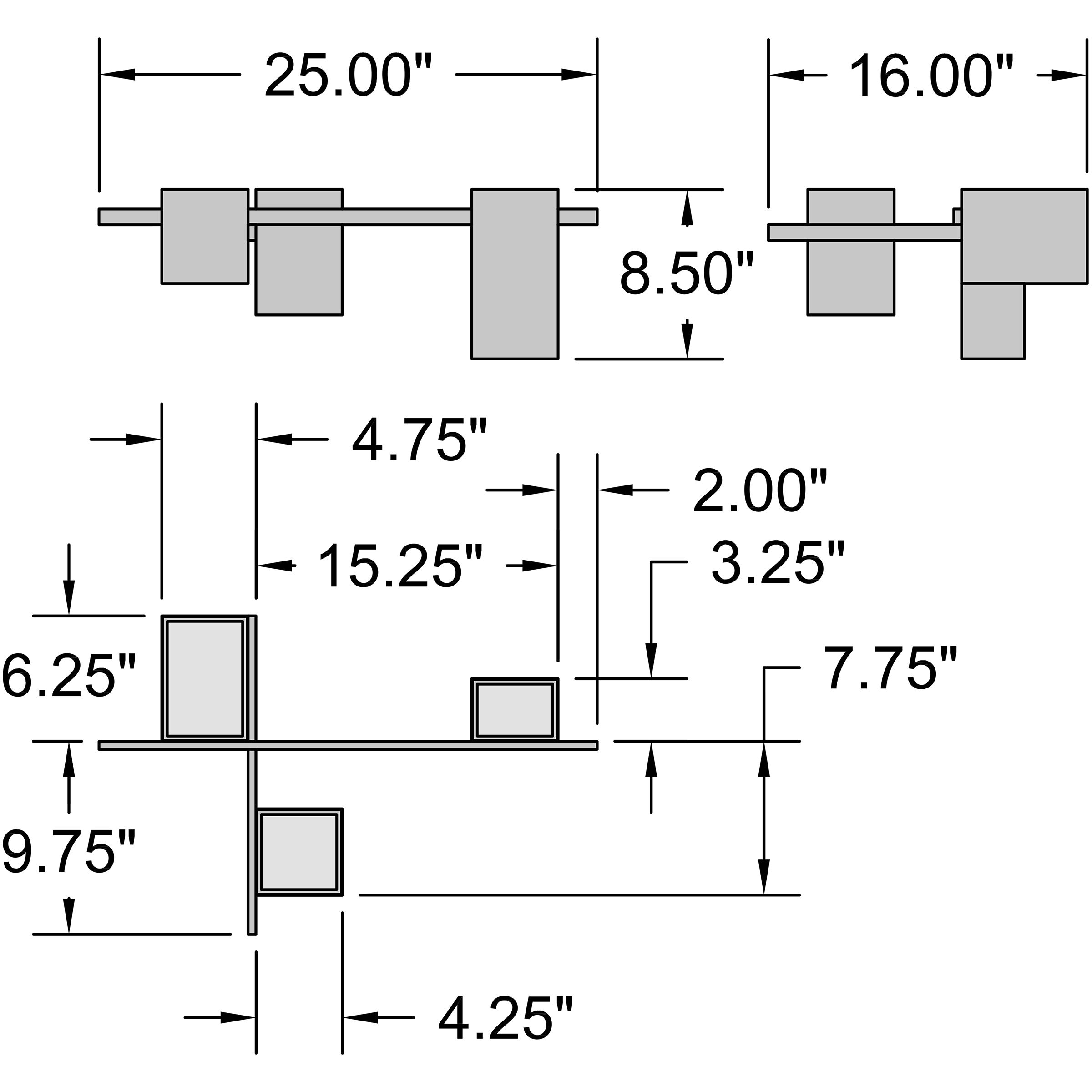 Madrid LED 16 inch Matte White Flush Mount Ceiling Light