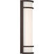 Cove 1 Light 18 inch Bronze Outdoor Wall Sconce