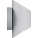 Marino LED 8 inch Satin Outdoor Wall Sconce