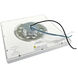 ModPLUS LED 11.5 inch Chrome Flush Mount Ceiling Light, Square