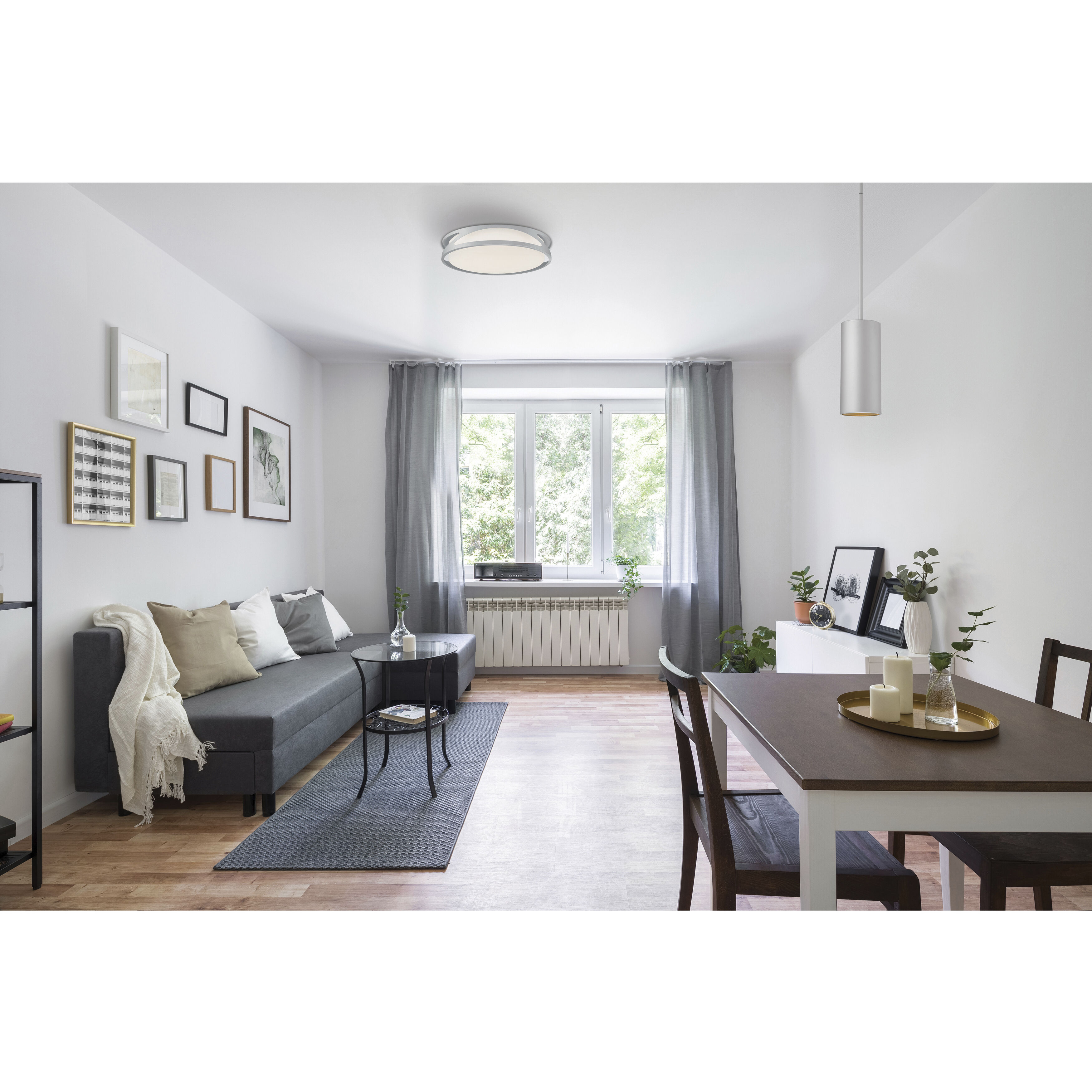 Pilson 4.75 inch Satin Pendant Ceiling Light