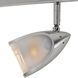 Comet 3 Light 120 Brushed Steel Linear Ceiling Spot Ceiling Light