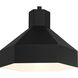 Poly LED 11 inch Matte Black Pendant Ceiling Light