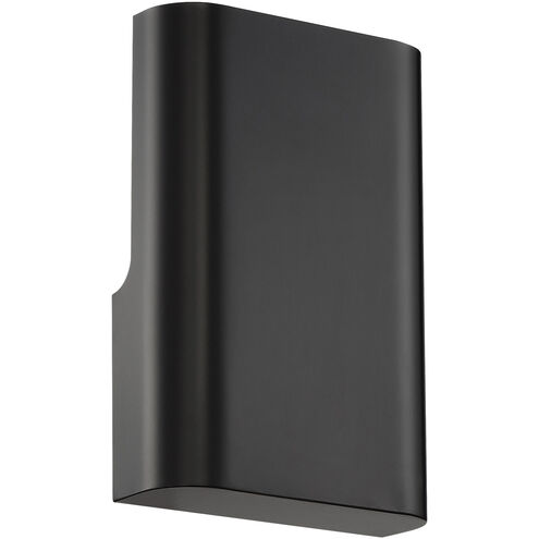Punch LED 8 inch Black ADA Wall Sconce Wall Light