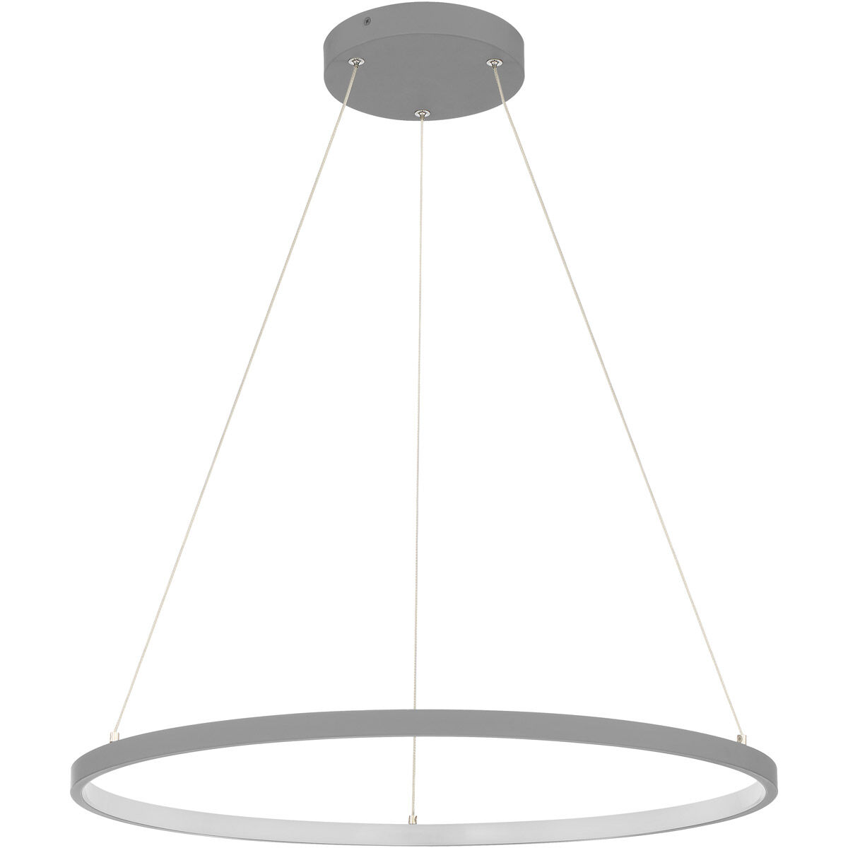 Anello LED 24 inch Gray Pendant Ceiling Light