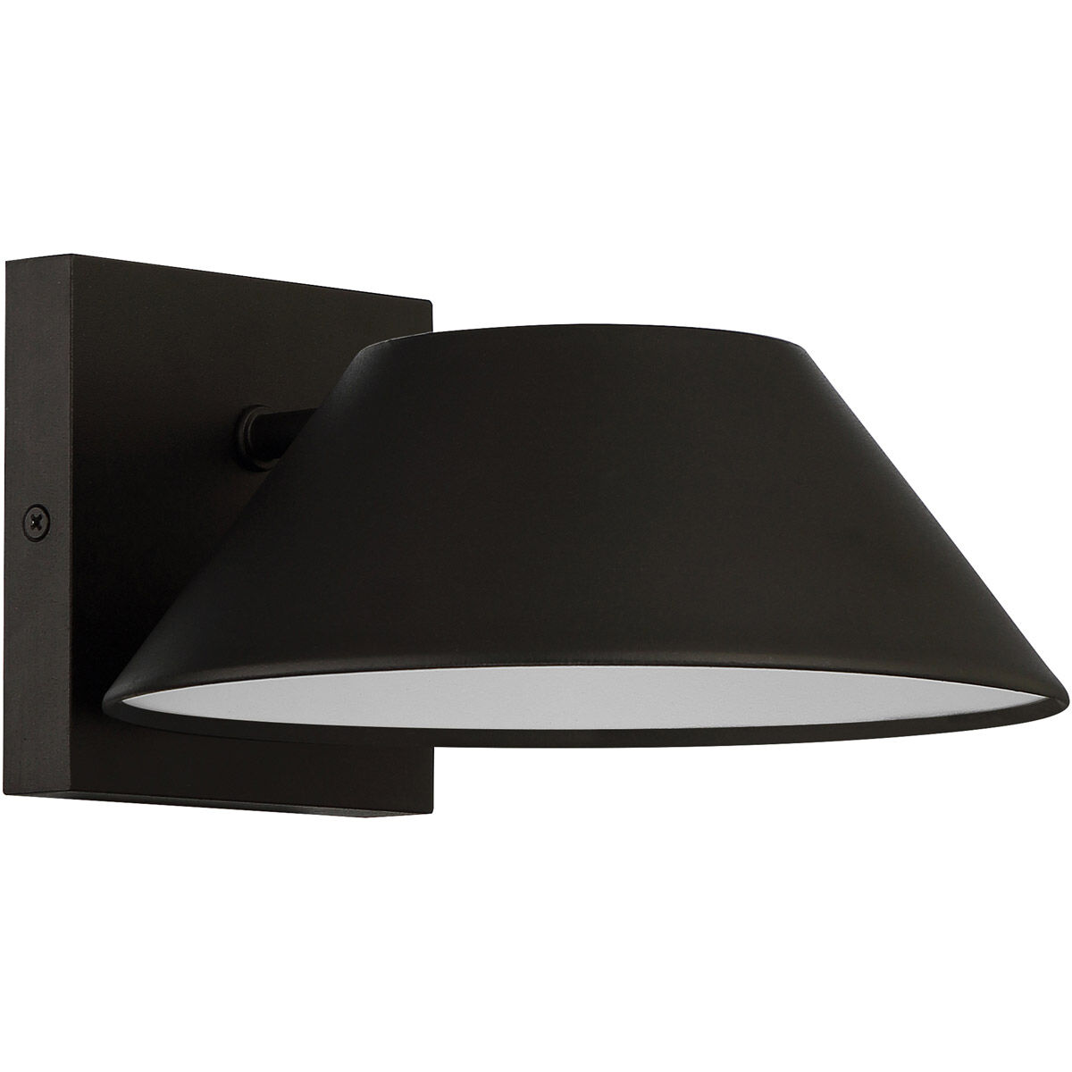Access 20133LEDDMG-BL Solano LED 5 inch Black Outdoor Wall Sconce