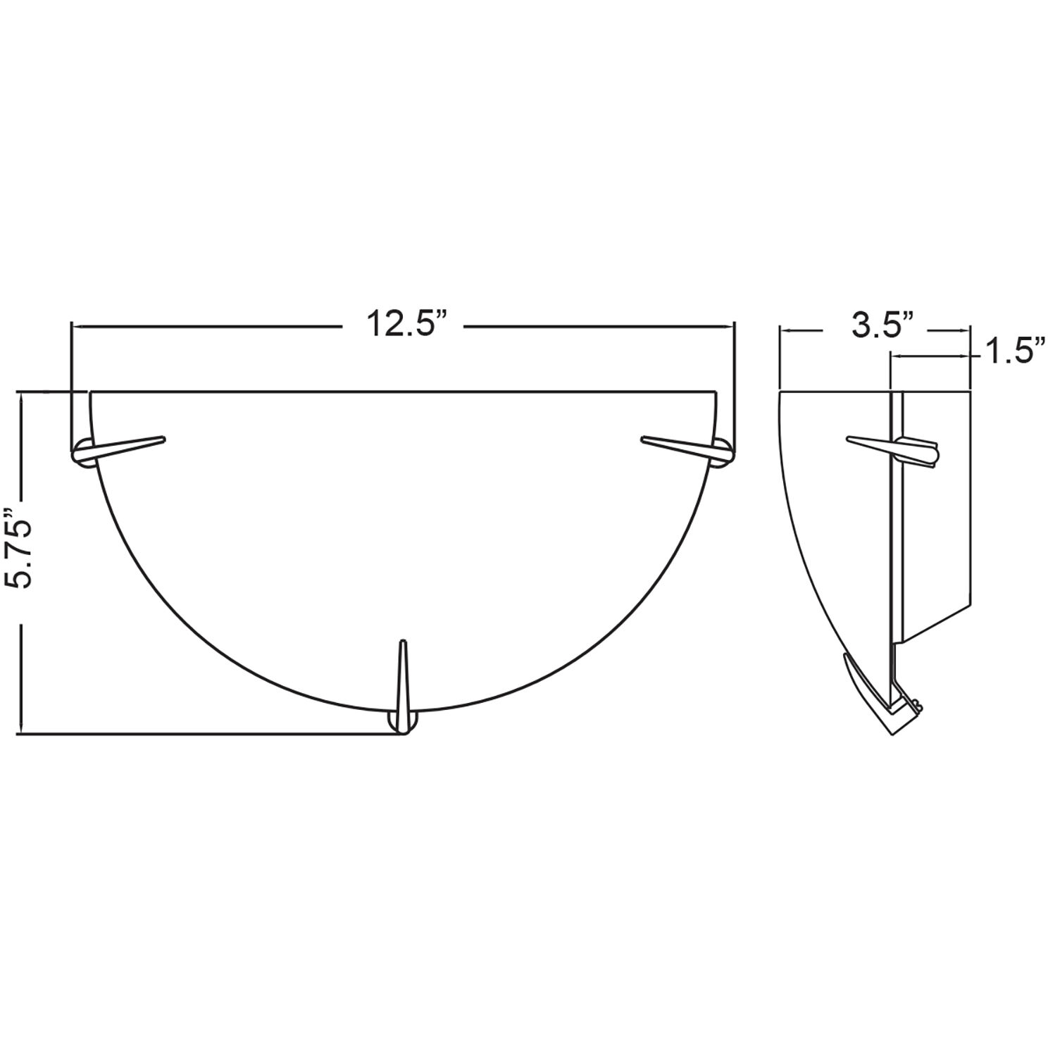 Zenon 1 Light 12.5 inch Brushed Steel ADA Wall Sconce Wall Light in 2700K