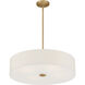 Mid Town LED 24 inch Antique Brushed Brass Pendant Ceiling Light