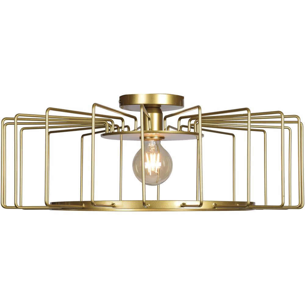 Access 23892LEDDLP-GLD Wired LED 23 inch Gold Semi-Flush Ceiling Light
