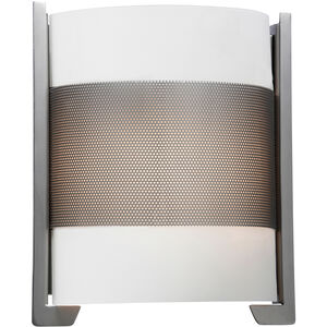 Iron LED 10 inch Brushed Steel ADA Wall Sconce Wall Light