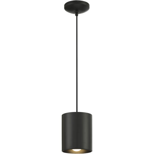 Pilson XL 6 inch Matte Black Pendant Ceiling Light