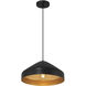 Prism LED 8 inch Matte Black Pendant Ceiling Light