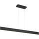 Holm LED 48 inch Matte Black Island Light Ceiling Light