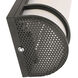 Cove Dual Voltage 6 inch Black Wall Sconce Wall Light