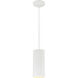 Pilson 5 inch Matte White Pendant Ceiling Light 