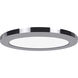 ModPLUS LED 9 inch Chrome Flush Mount Ceiling Light
