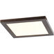 Boxer LED 7.5 inch Brushed Steel Flush Mount Ceiling Light