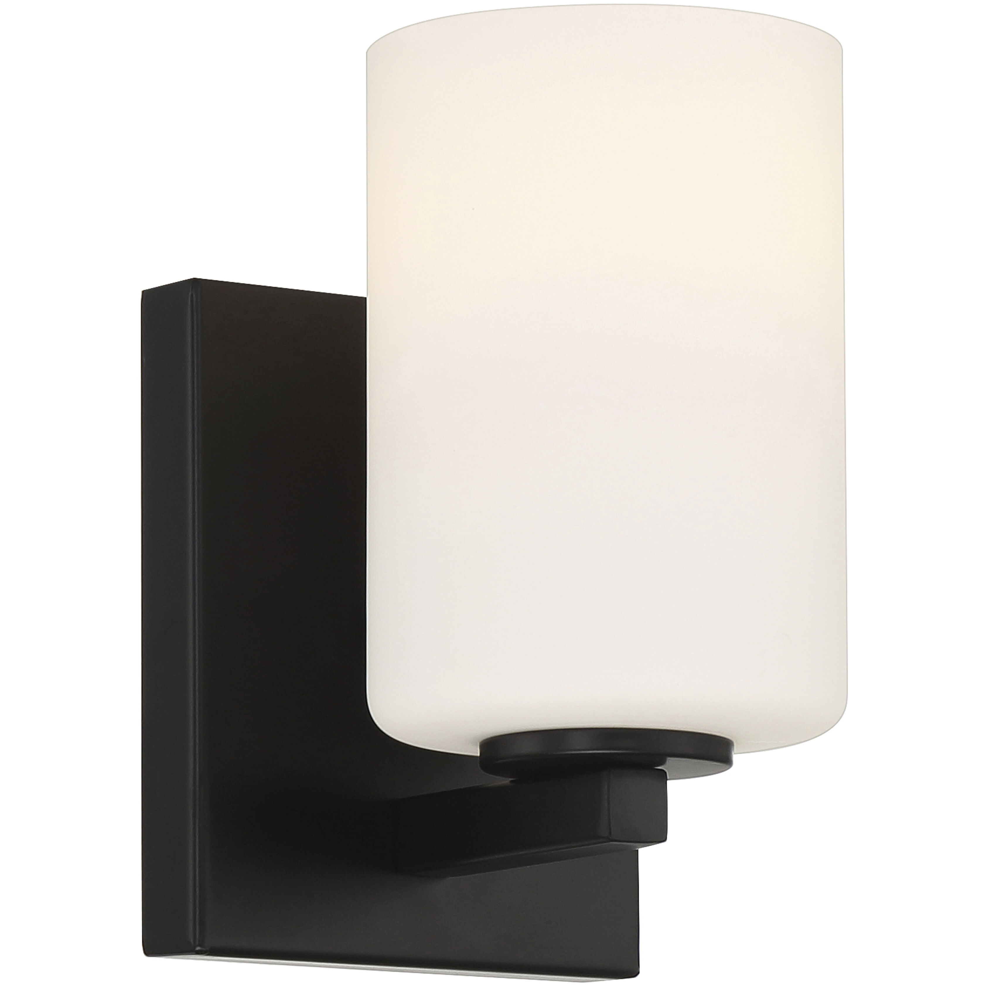 Sienna 4.5 inch Matte Black Bath Vanity Light Wall Light
