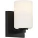 Sienna 4.5 inch Matte Black Bath Vanity Light Wall Light