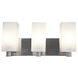 Archi LED 18 inch Brushed Steel Vanity Light Wall Light