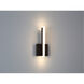 Illume LED 5 inch Matte Black Wall Sconce Wall Light