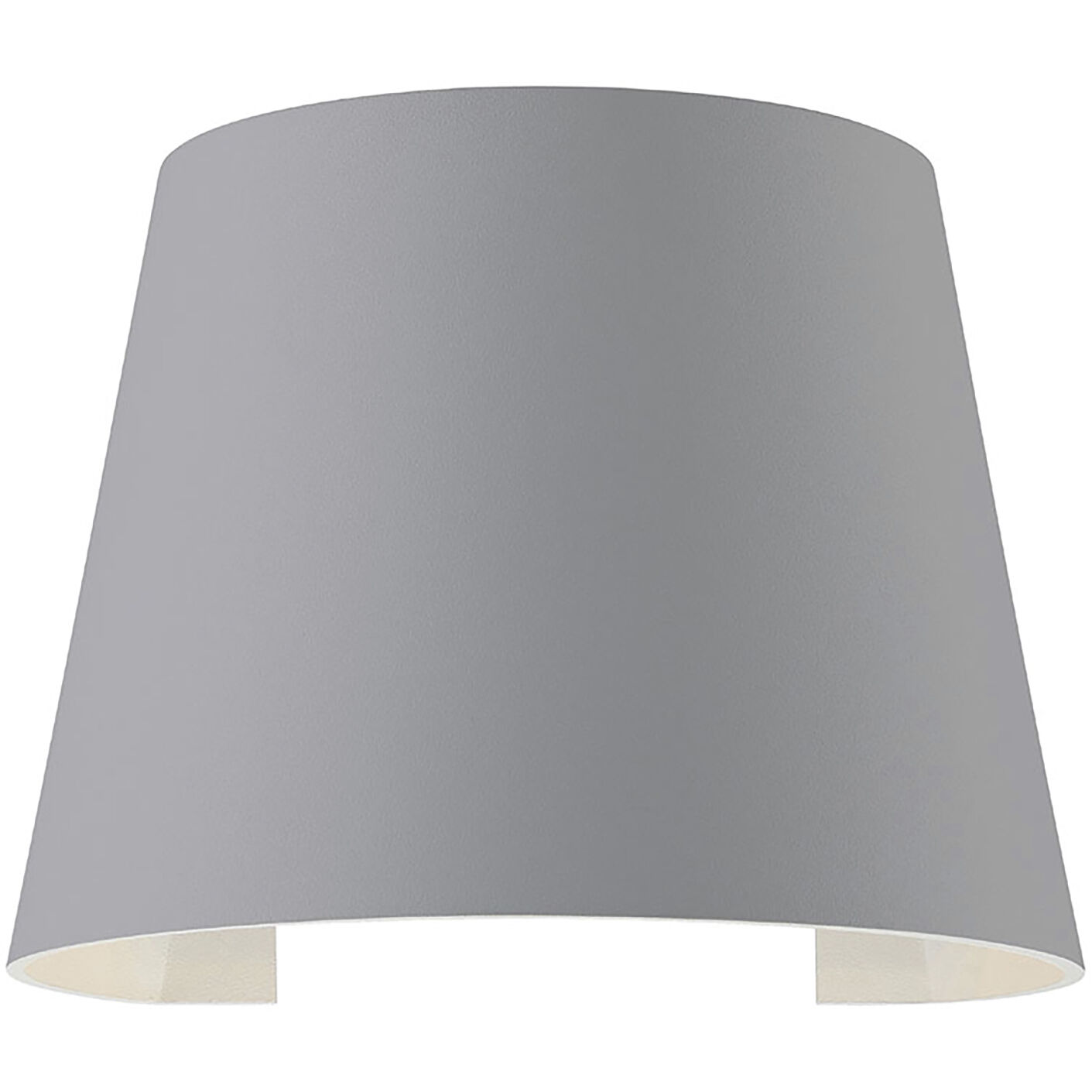 Cone LED 6 inch Satin Outdoor Wall Sconce