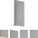 Lux Bi Wall Sconce Wall Light in Satin