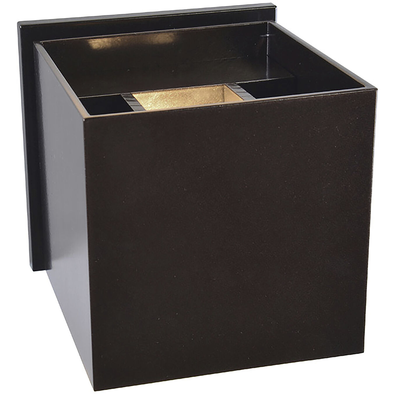 Square LED 4.75 inch Bronze Outdoor Wall Sconce