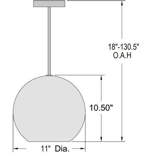 Nitrogen 1 Light 11.5 inch Brushed Steel Pendant Ceiling Light