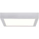 Ulko LED 9 inch SILVER Flush Mount Ceiling Light
