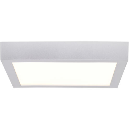 Ulko LED 9 inch SILVER Flush Mount Ceiling Light