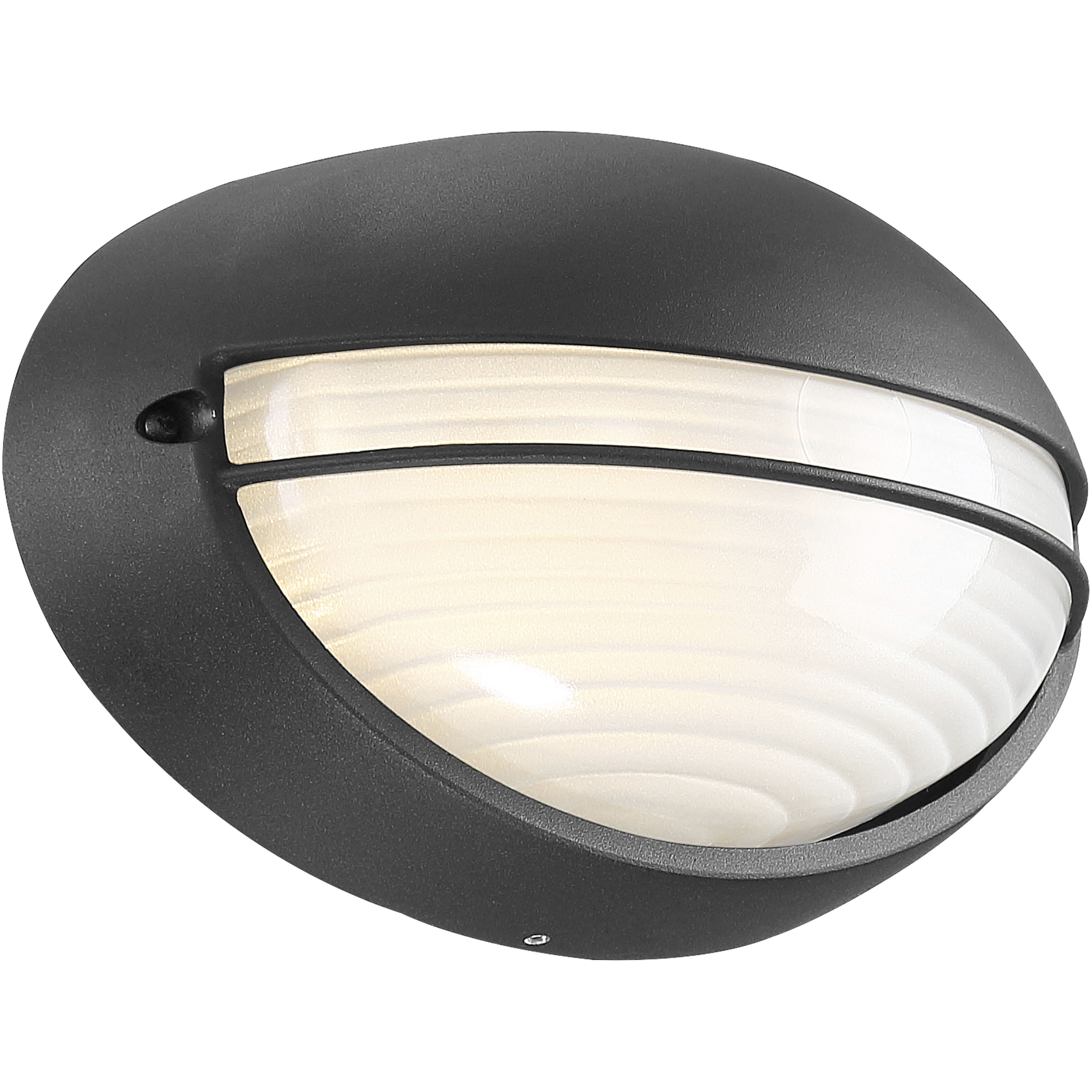 Clifton LED 5.25 inch Black Outdoor Bulkhead