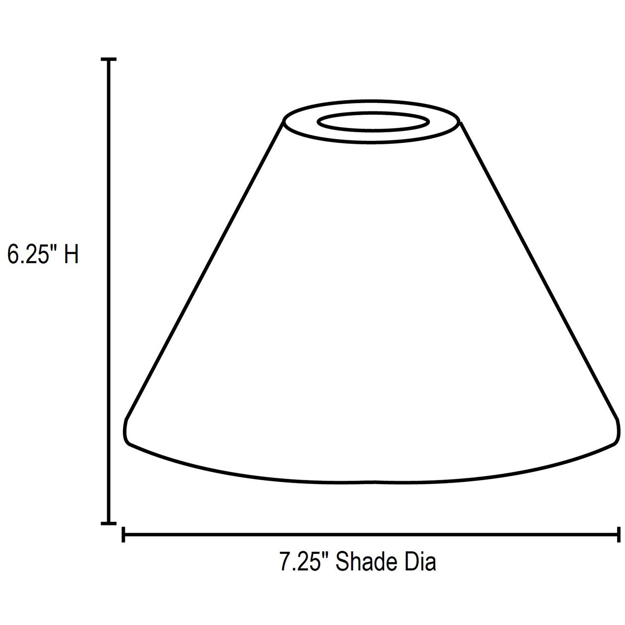 Inari 7 inch Pendant Ceiling Light in Red