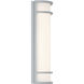 Cove 1 Light 18 inch Satin Outdoor Wall Sconce
