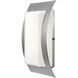 Eclipse 1 Light 14 inch Satin Outdoor Wall