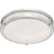 Sparc LED 12 inch Chrome Flush Mount Ceiling Light