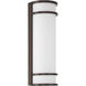 Cove 1 Light 18 inch Bronze Outdoor Wall Sconce