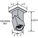 Transformer Black and Clear 11 watt LED Spotlight
