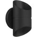 Marino LED 8 inch Black Outdoor Wall Sconce